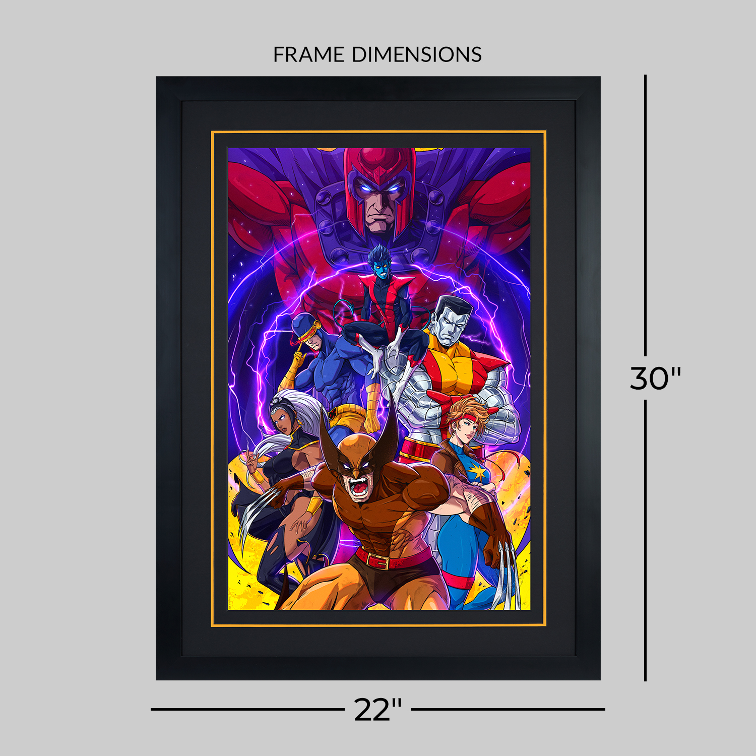 The Uncanny X-Men Fine Art Print by Jhony Caballero | Sideshow