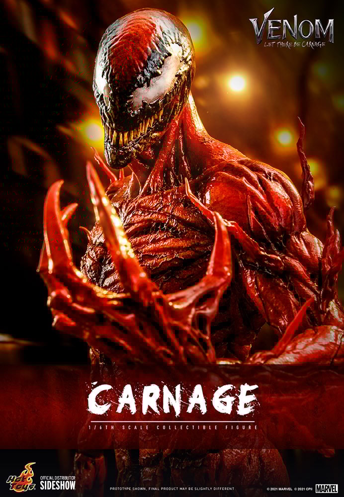 Carnage (Deluxe Version) Sixth Scale Figure by Hot Toys | Sideshow