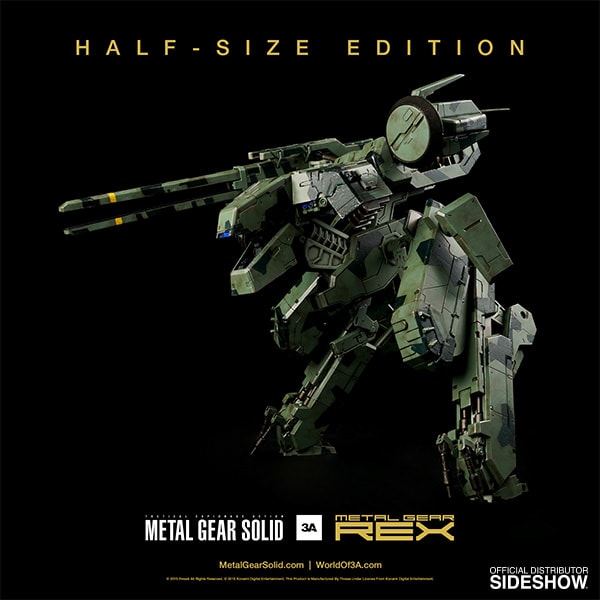 Metal Gear Solid Metal Gear Rex Collectible Figure by ThreeA