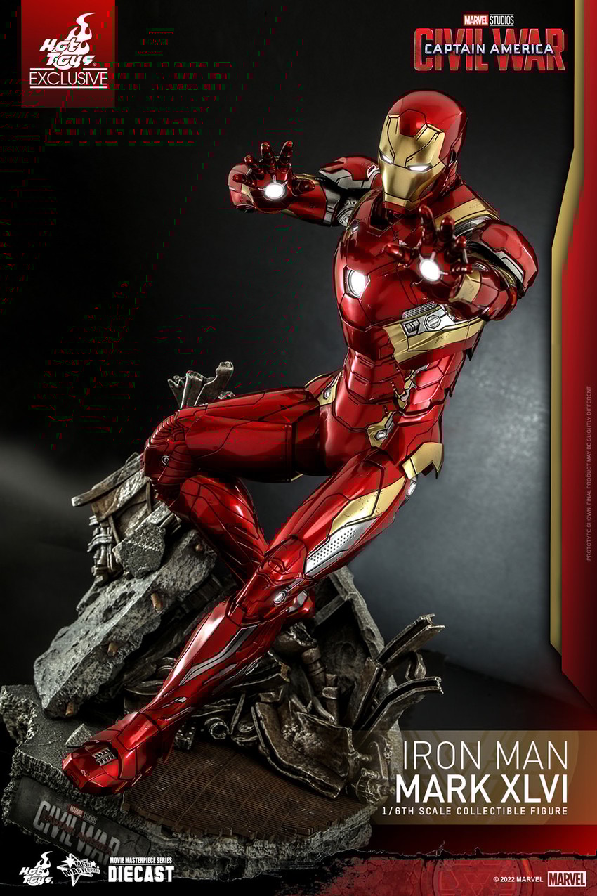 Iron Man Mark XLVI Sixth Scale Figure by Hot Toys | Sideshow