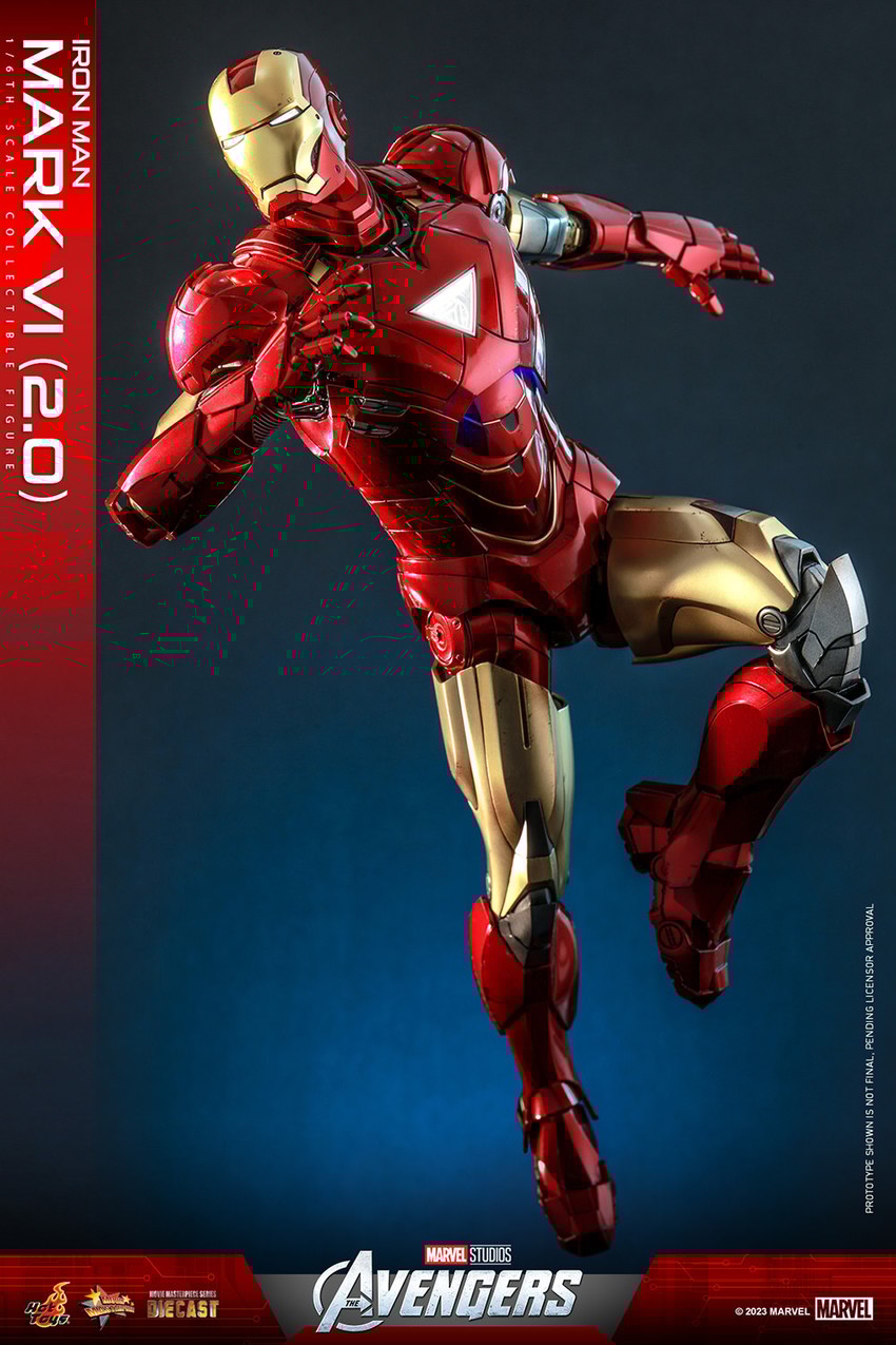Iron Man Mark VI (2.0) Sixth Scale Figure by Hot Toys | Sideshow
