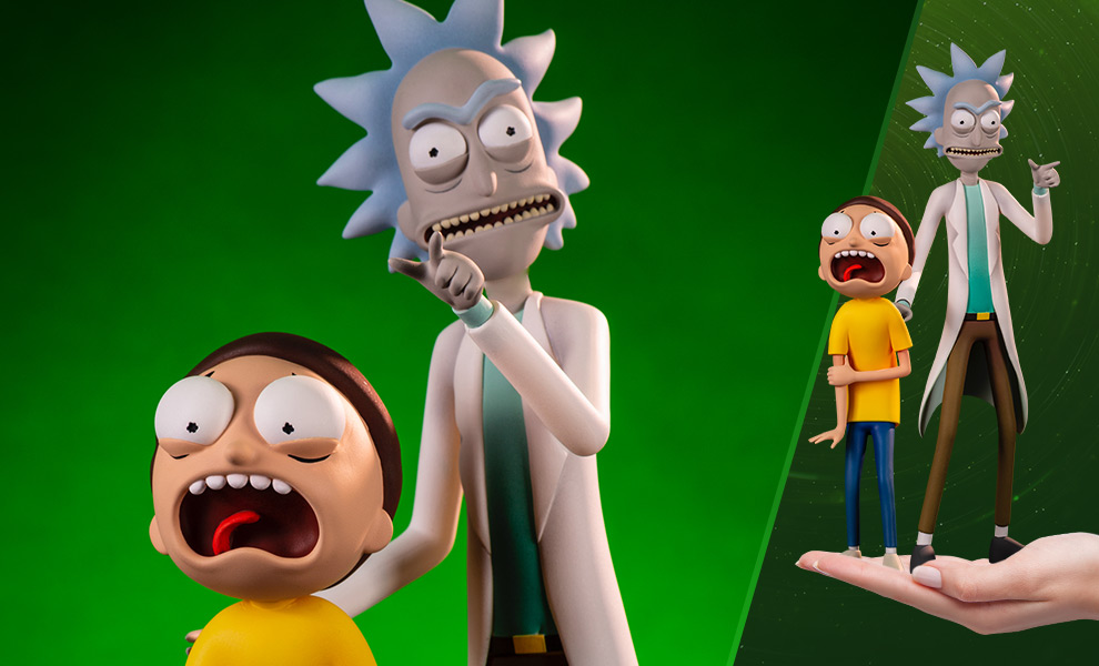 Rick and Morty Sixth Scale Figure Set by Mondo | Sideshow Collectibles