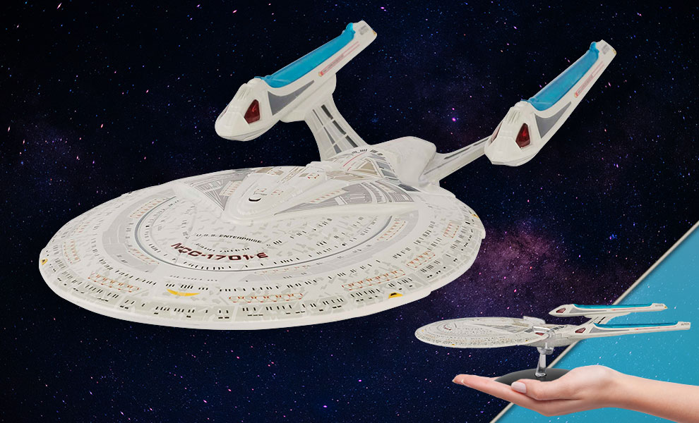 USS Enterprise NCC-1701-E XL Edition Star Trek Ship by Eaglemoss