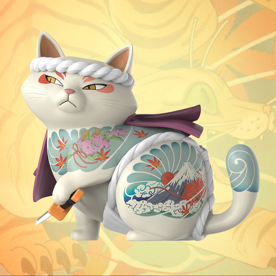 SyndiCats Nyakuza Polystone Statue by Mighty Jaxx | Sideshow