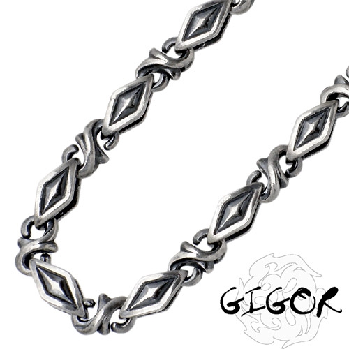 ジゴロウ GIGOR フリスト デザイン シルバーチェーン 50cmを販売。商品