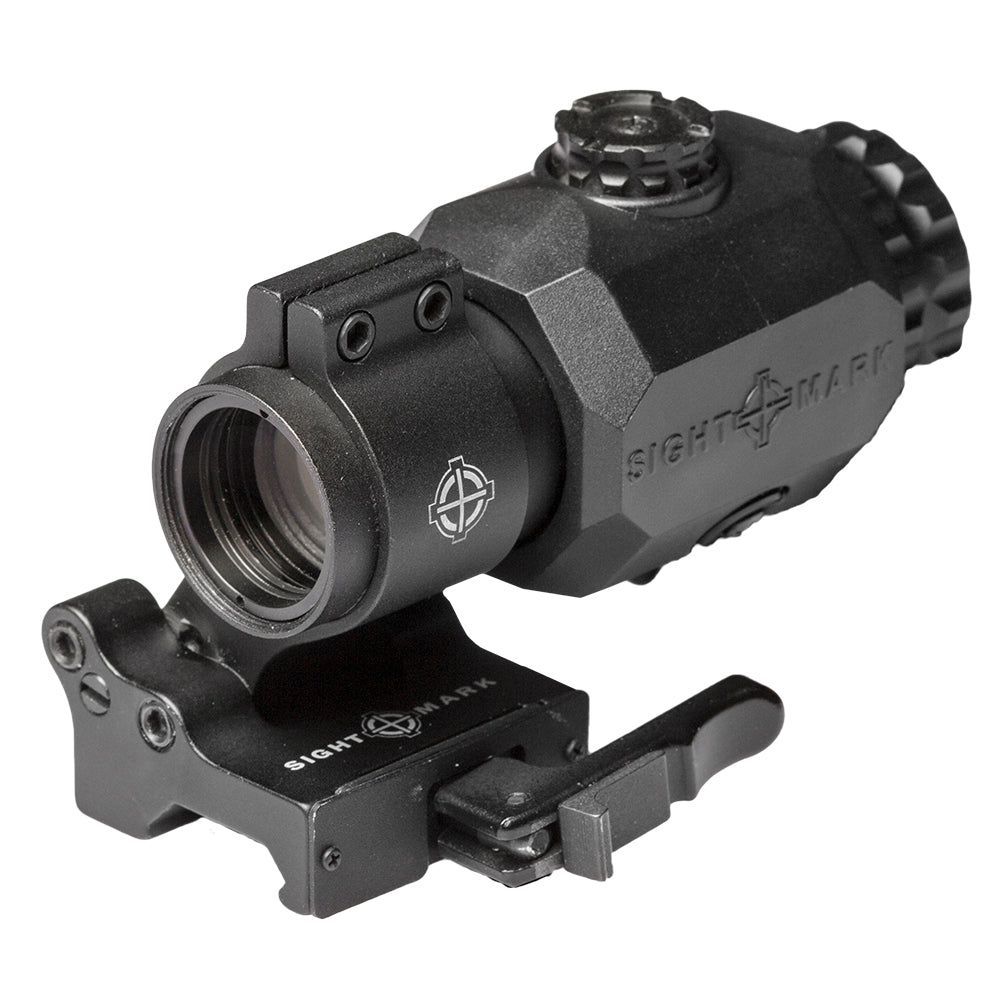 Black Tactical Magnifier: XT-3 Flip to Side Mount by SightMark