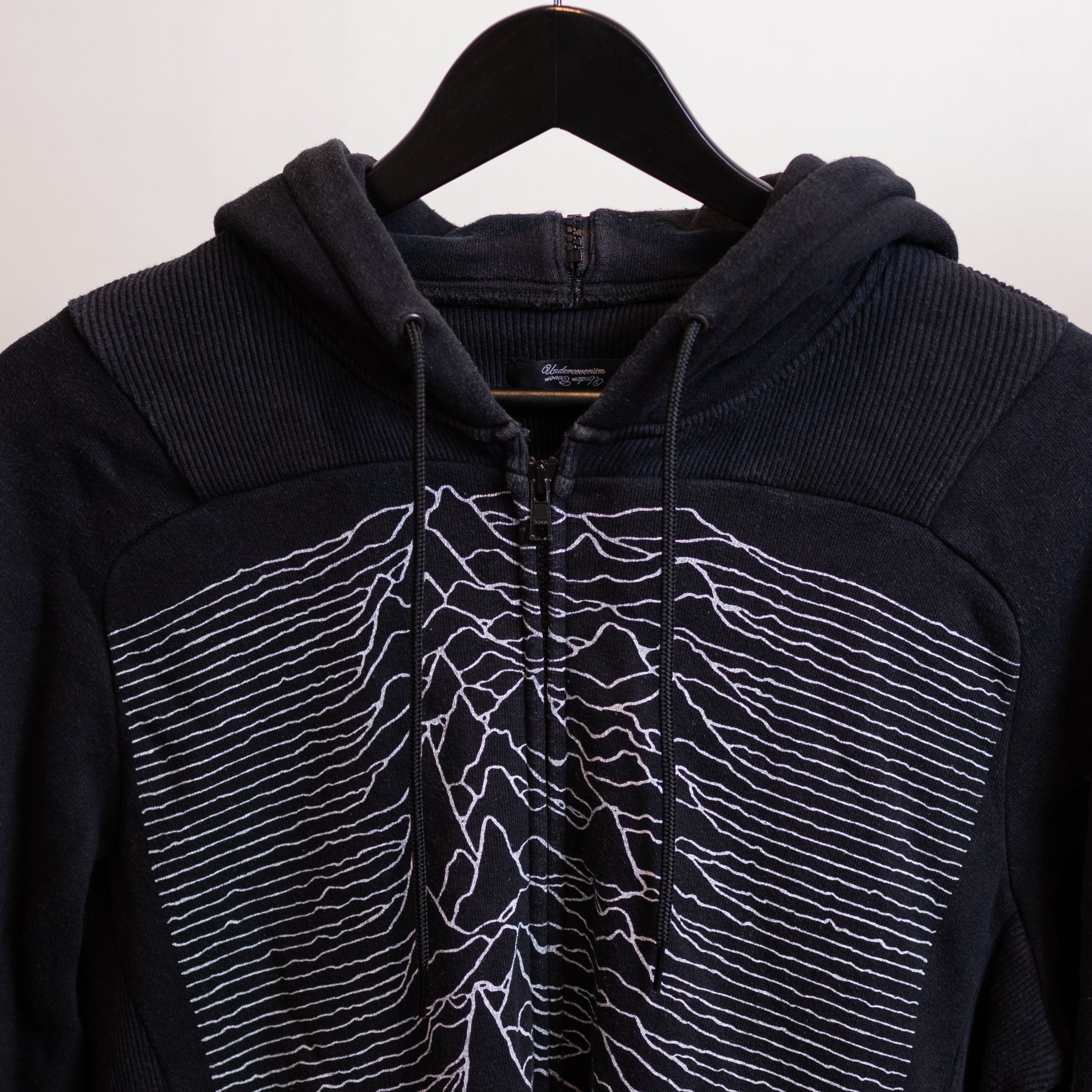 Undercover 'Unknown Pleasures' Joy Division Zip Up Hoodie (2009AW