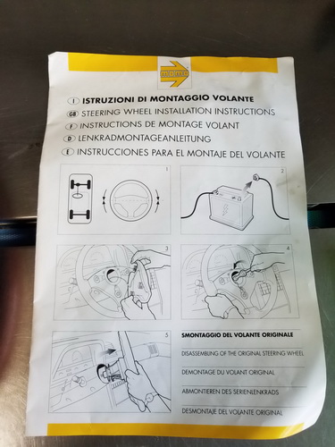 MOMO モンテカルロ 350mm ウッドステアリング ドイツ三菱純正OP（特価