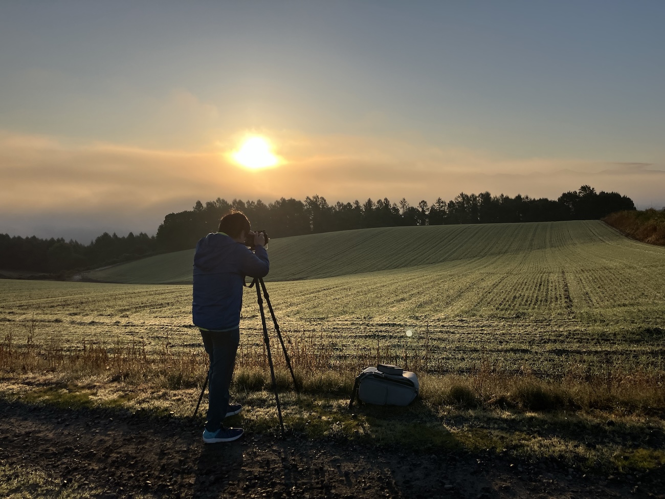 霧に覆われる » 美瑛・富良野 写真撮影ツアー 北海道 美瑛の写真家 林
