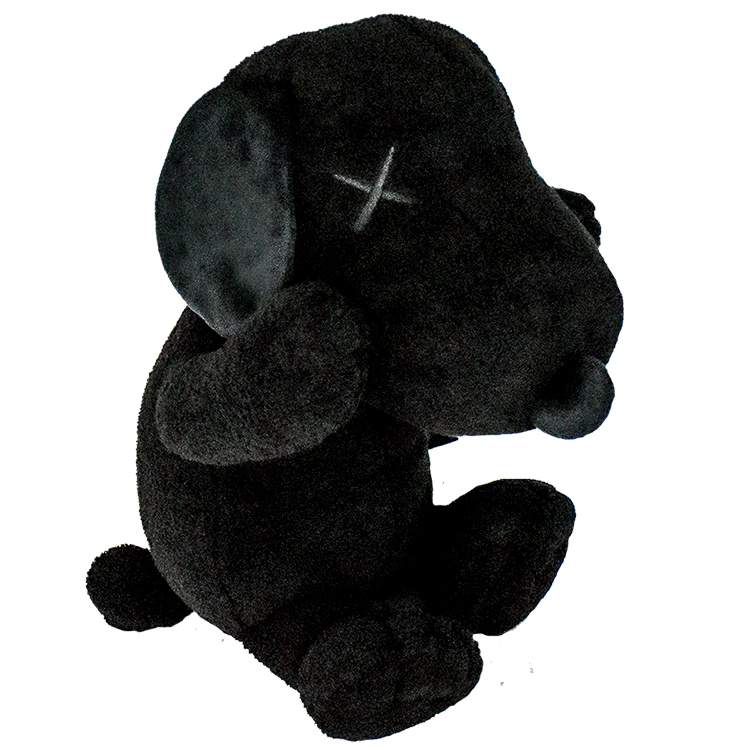 Kaws Snoopy Plush (Black Large) • Silverback Gallery