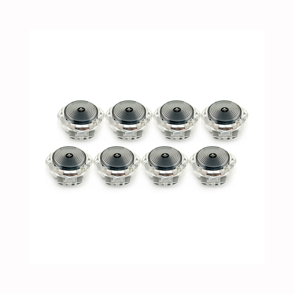 8pcs/lot Sinoarcade Low Profile Mechanical Buttons Crystal with Kailh