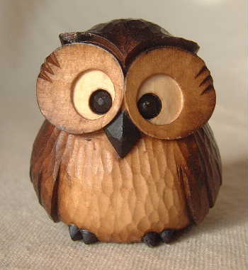 木彫り ふくろう シマフクロウ（コタンコロカムイ）