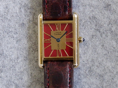 カルティエ マストタンク/電池交換しても動かない（神奈川県横浜市の