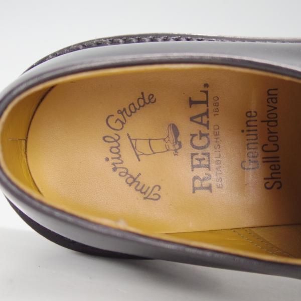 美品☆リーガル SIZE 24.5【貴重☆水染めコードバン仕様/インペリアル