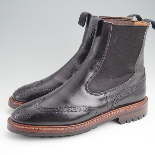 トリッカーズ SIZE 8.5【コマンドソール/HENRY/サイドゴアブーツ