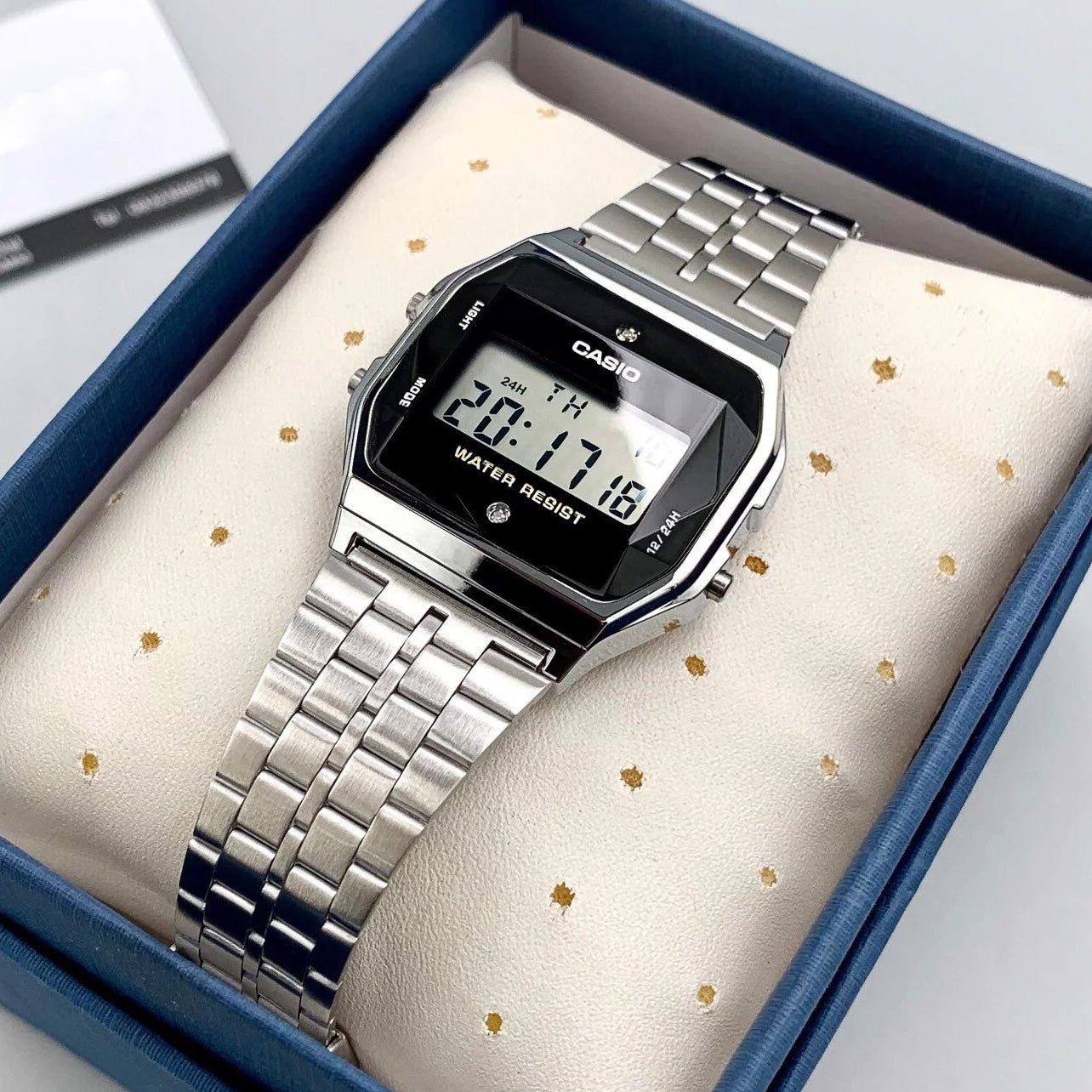 Casio A159WAD-1DF Diamond Watch in Bangladesh – STYLEBUD.COM