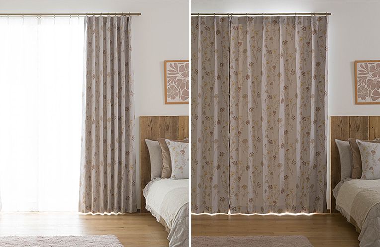 Garden in PARIS ガーデンインパリス 厚地カーテン【AH5001】セシェ