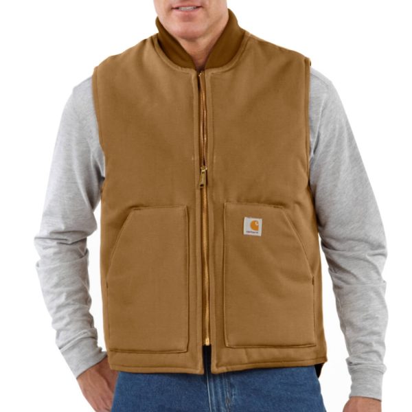 Carhartt Men's Duck Vest/Arctic-Quilt Lined 106676 - Stampede Tack