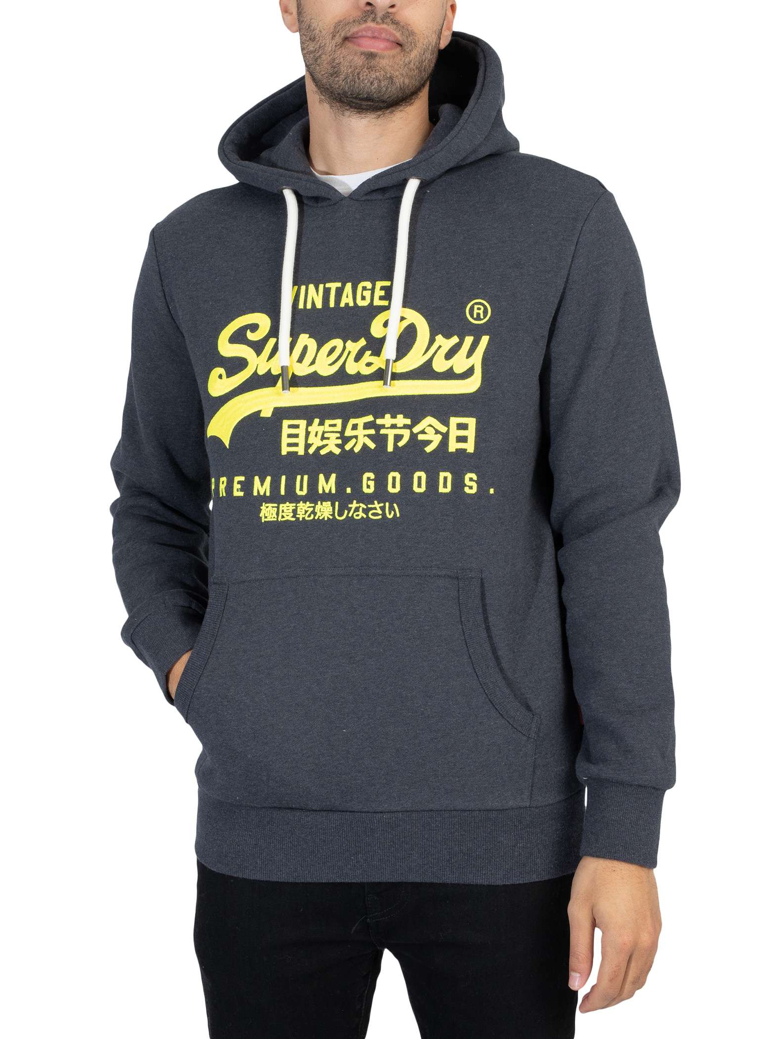 ennoy BORDER HOODIE SWEAT NAVY Mサイズ MサイズBORDER ショップ