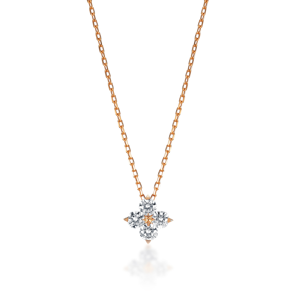 BRIGHTEST STAR DIAMOND NECKLACE(S)(2ZN2156)K18 ネックレス｜スター