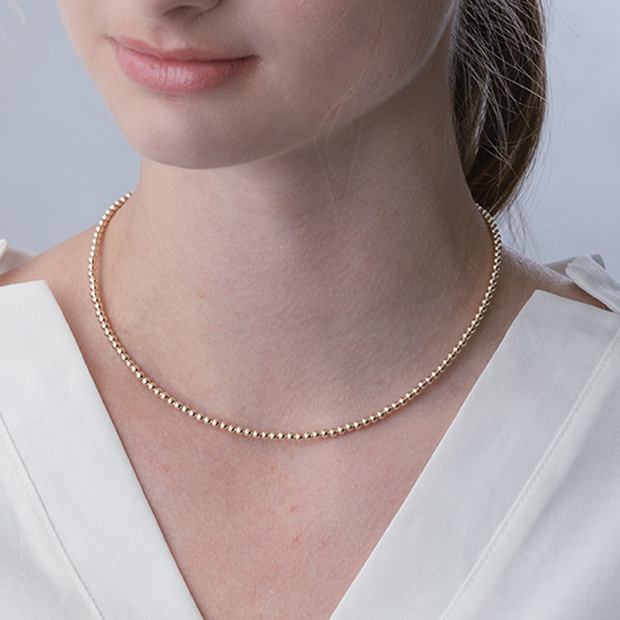 BALL NECKLACE(2JN1120)K10 ネックレス｜スタージュエリー公式