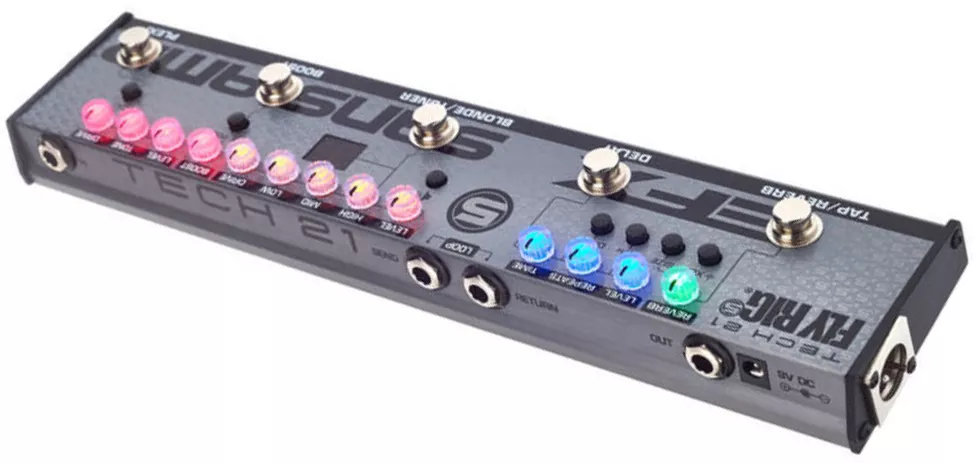 Tech 21 Fly Rig 5 V2 Multieffect for electric guitar