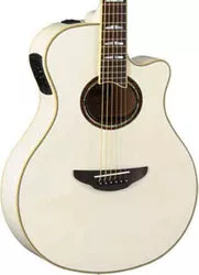 Yamaha APX1000 - Pearl White - pearl white Folk guitar