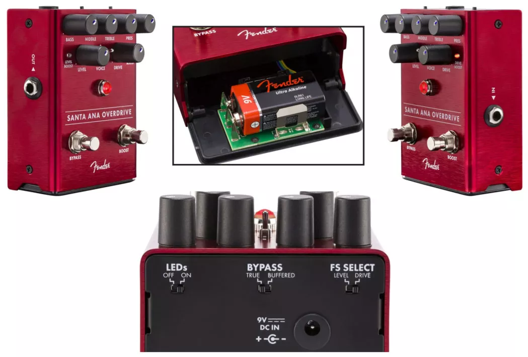 Fender Santa Ana Overdrive Overdrive, distortion & fuzz effect pedal