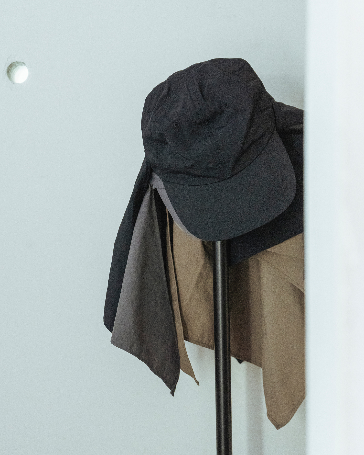 PHEENY＞Nylon taffeta cap with scarf が待望の再販売 | st company