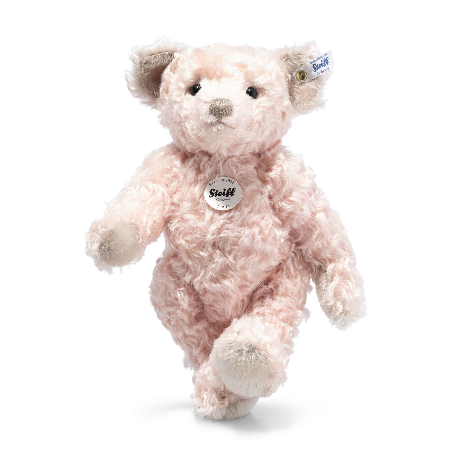 Linda Classic Teddy Bear, 12 in, pink - Steiff.com