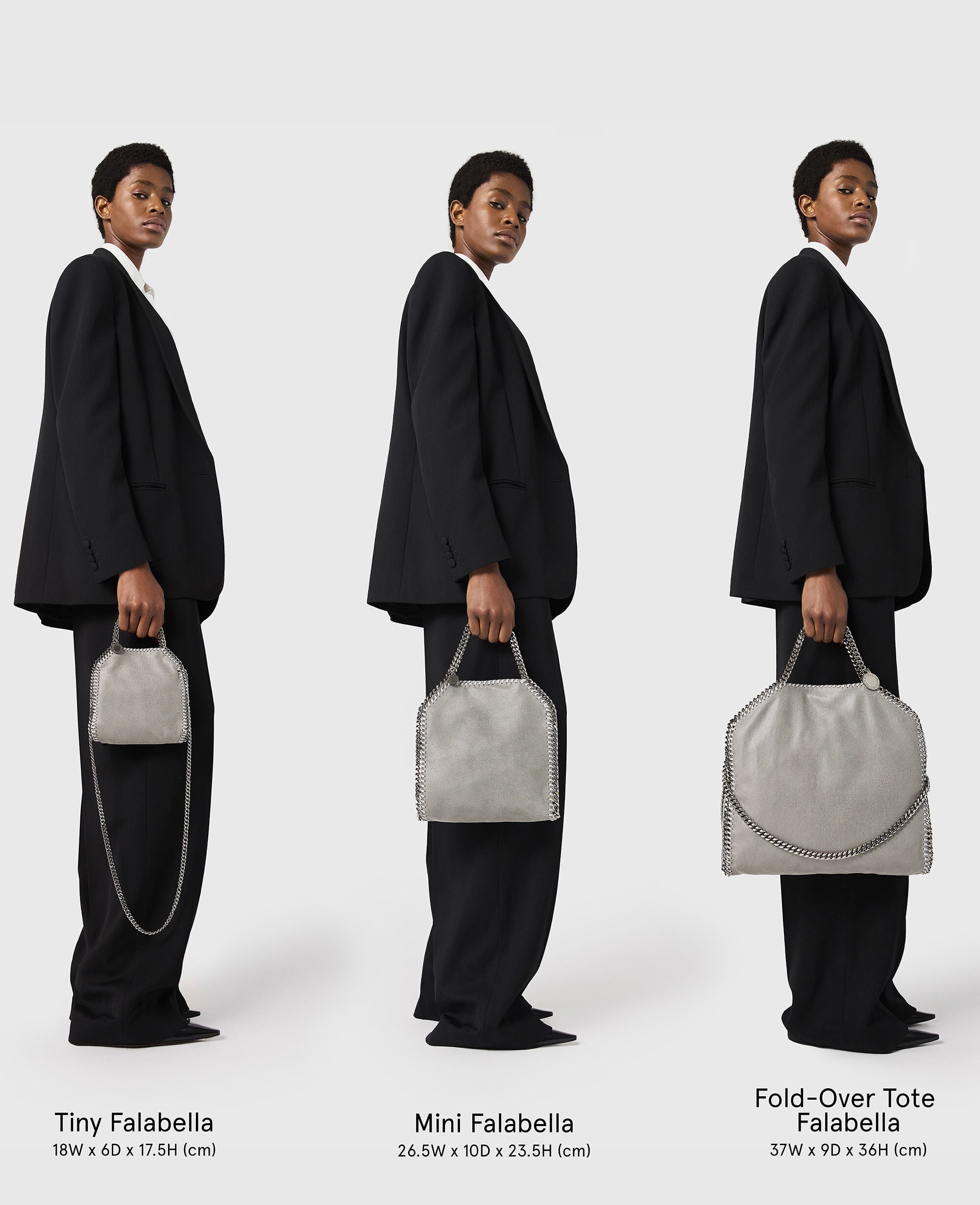 Women BLACK ファラベラ タイニー トートバッグ | Stella McCartney JP