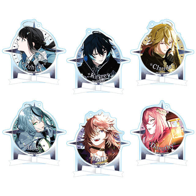 OVER REQUIEMZ トレーディング リボンタイアクリルプレートキー