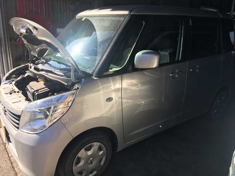 ルークス エバポレーター交換