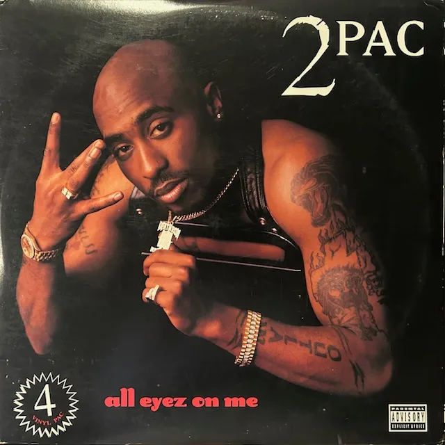 2PAC / ALL EYEZ ON ME (1996 US ORIGINAL) [4LP - 314-524 204-1