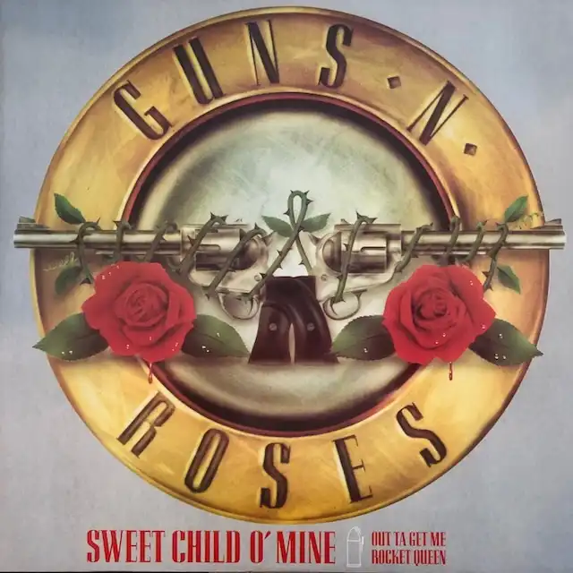 GUNS N' ROSES / SWEET CHILD O' MINE [12inch - GEF 43T]：90'S ROCK