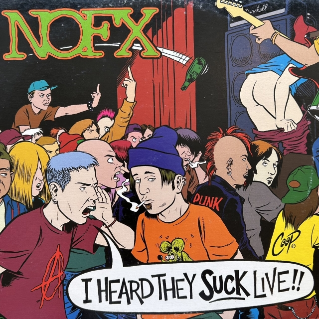 NOFX / I HEARD THEY SUCK LIVE!! [LP - FAT528]：PUNK / HARDCORE