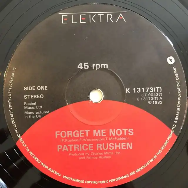 PATRICE RUSHEN / FORGET ME NOTS [12inch - ]：DANCE CLASSICS