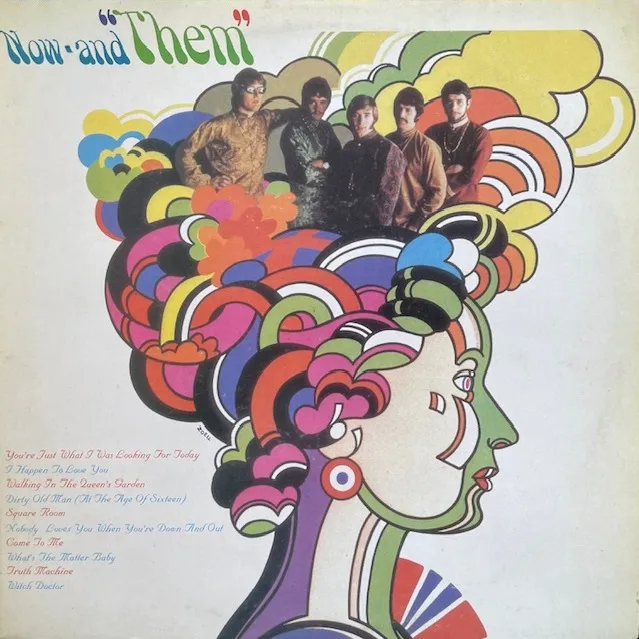 THEM / NOW AND THEM (UK 88年REISSUE) [LP - ZAP6]：60'S ROCK