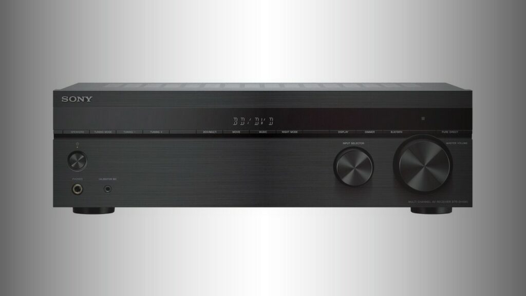 Sony STR-DH590: 5.2-channel AV receiver that supports 4K resolution