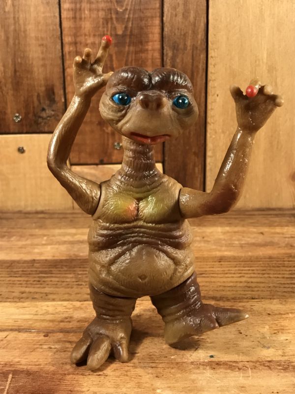 E.T. “Lighting Eyes” Vinyl Action Figure イーティー ビンテージ