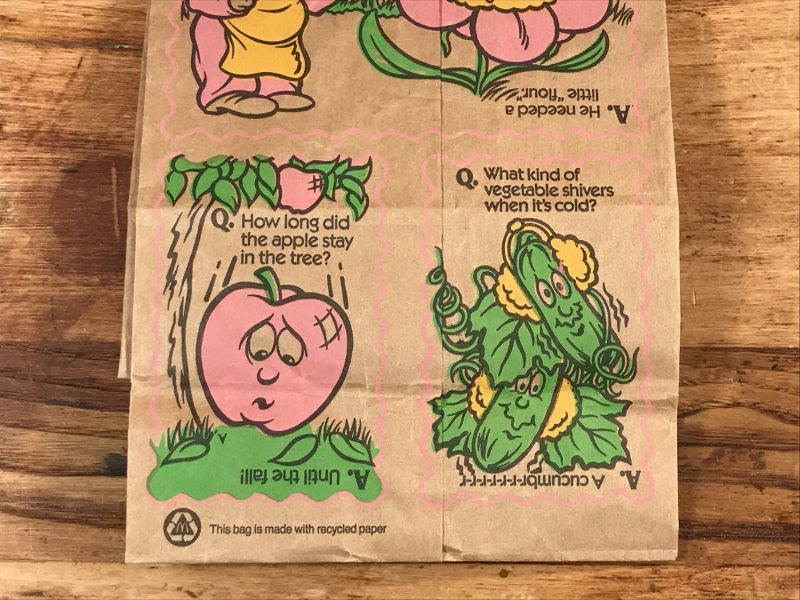 McDonald's “Nature's Helpers” Happy Meal Paper Bag マクドナルド