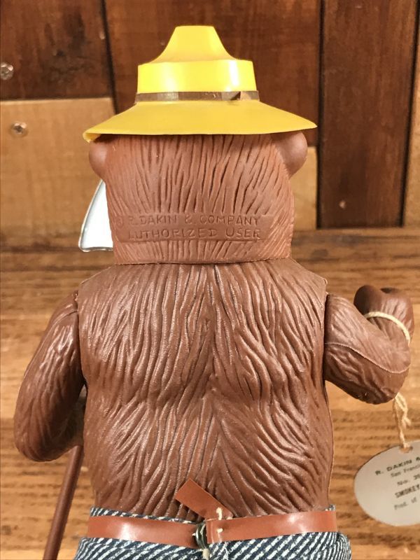 DAKIN製 70's SMOKEY BEAR スモーキーベア ソフビ 978【70年代