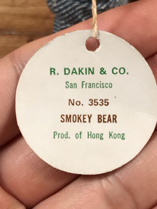Dakin Smokey Bear Figure スモーキーベア ビンテージ フィギュア 70