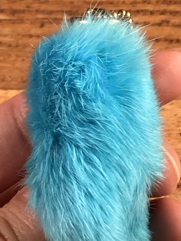 Rabbit Foot Lucky Charm Keychain ラビットラッキーチャーム