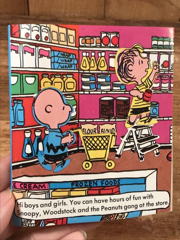 Colorforms Peanuts “What's on sale, Snoopy?” Colorforms Set