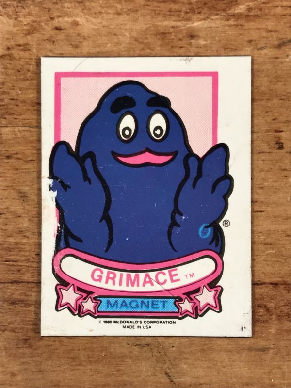 McDonald's “Grimace” Magnet グリマス ビンテージ マグネット