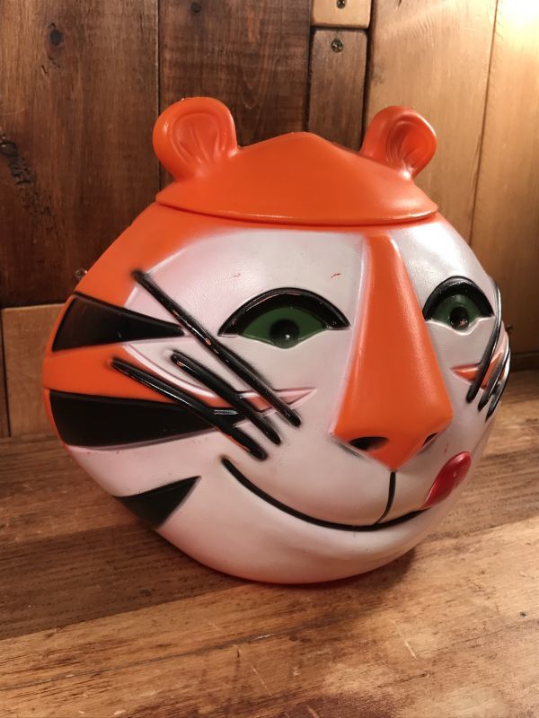 Kellogg “Tony the Tiger” Plastic Cookie Jar トニーザタイガー