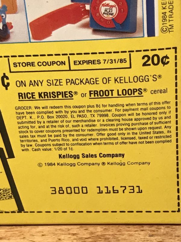 Kellogg's Rice Krispies “Snap!Crackle!Pop!” Doll Set スナップ