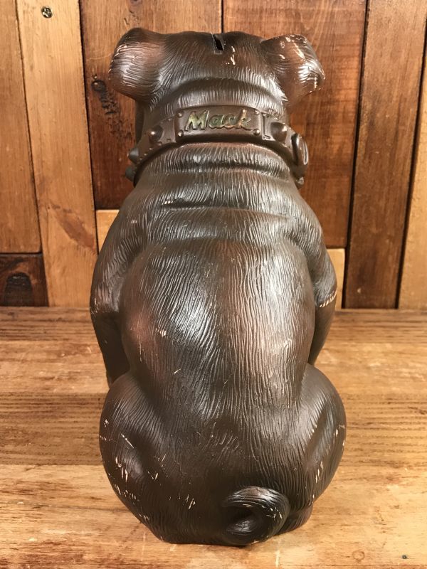 Mack Trucks Bulldog Coin Bank Doll マックトラック ビンテージ