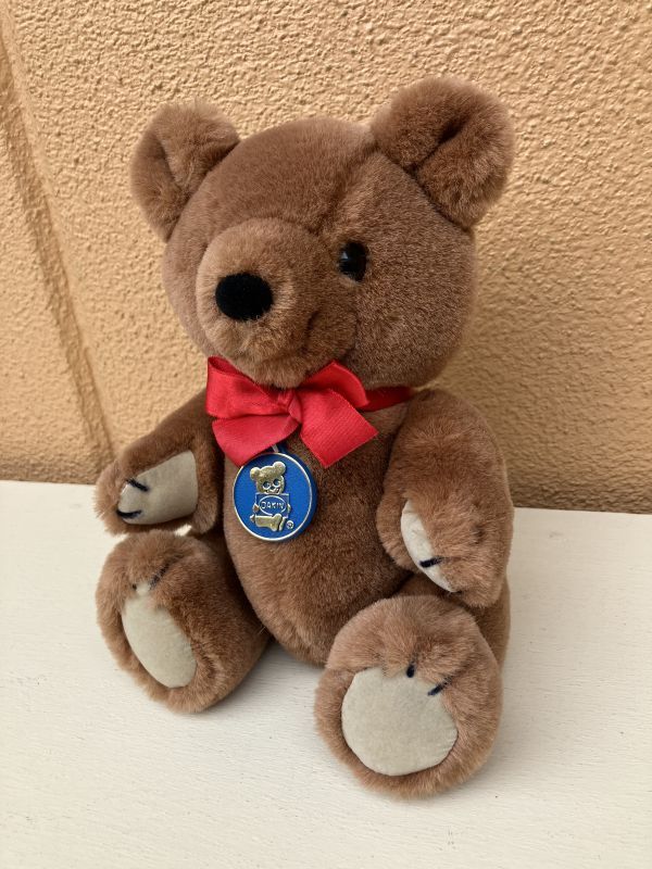DAKIN Brown Teddy Bear 1981 くま ビンテージ ぬいぐるみ ブラウン
